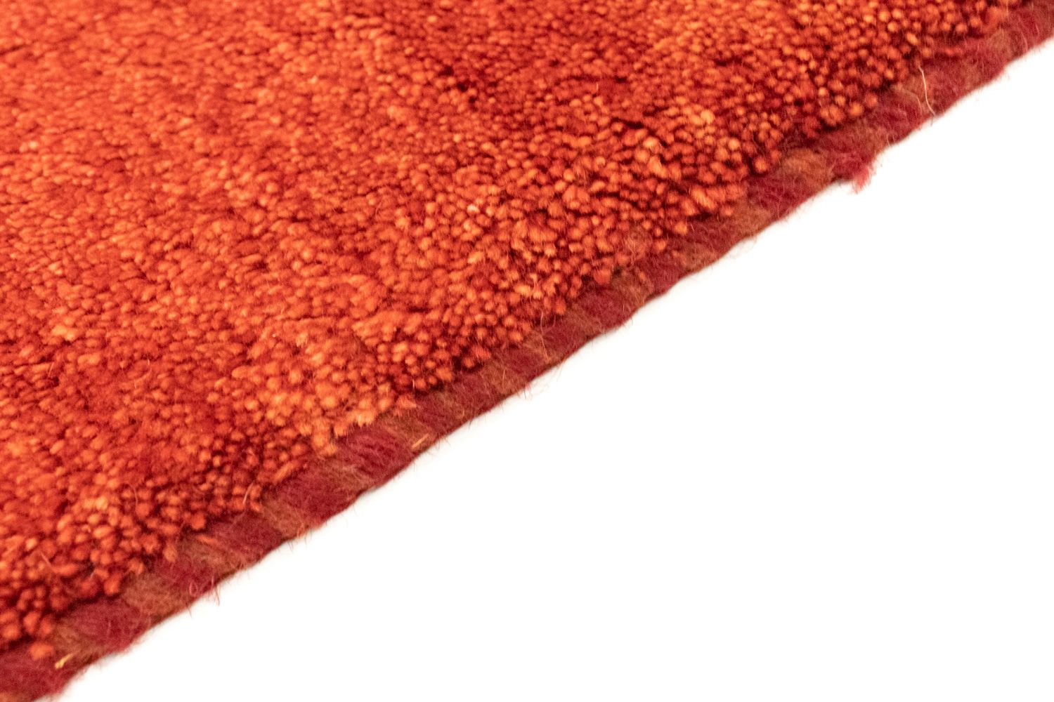 Alfombra Gabbeh - Persa - 128 x 71 cm - rojo