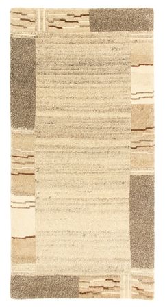 Nepal teppe - 142 x 73 cm - beige