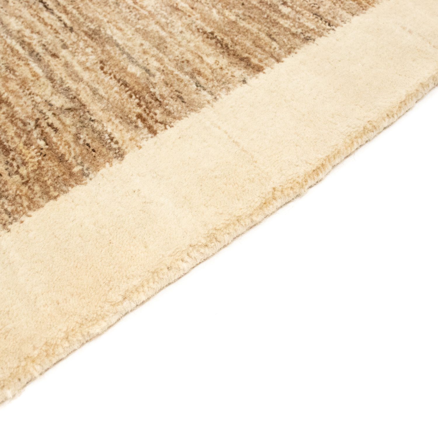 Tapis Gabbeh - Indus - 147 x 100 cm - beige