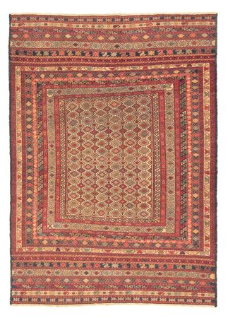 Kelim Carpet - orientalisk matta - 176 x 127 cm - flerfärgad