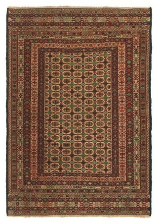 Alfombra Kelim - Oriental - 147 x 103 cm - multicolor