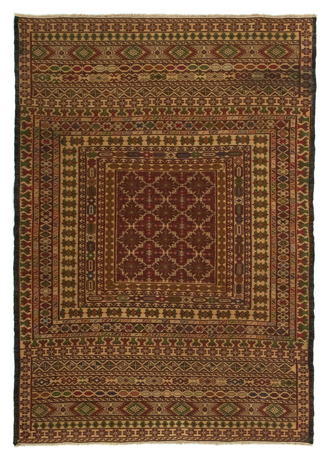 Tapis Kelim - Oriental - 138 x 94 cm - multicolore