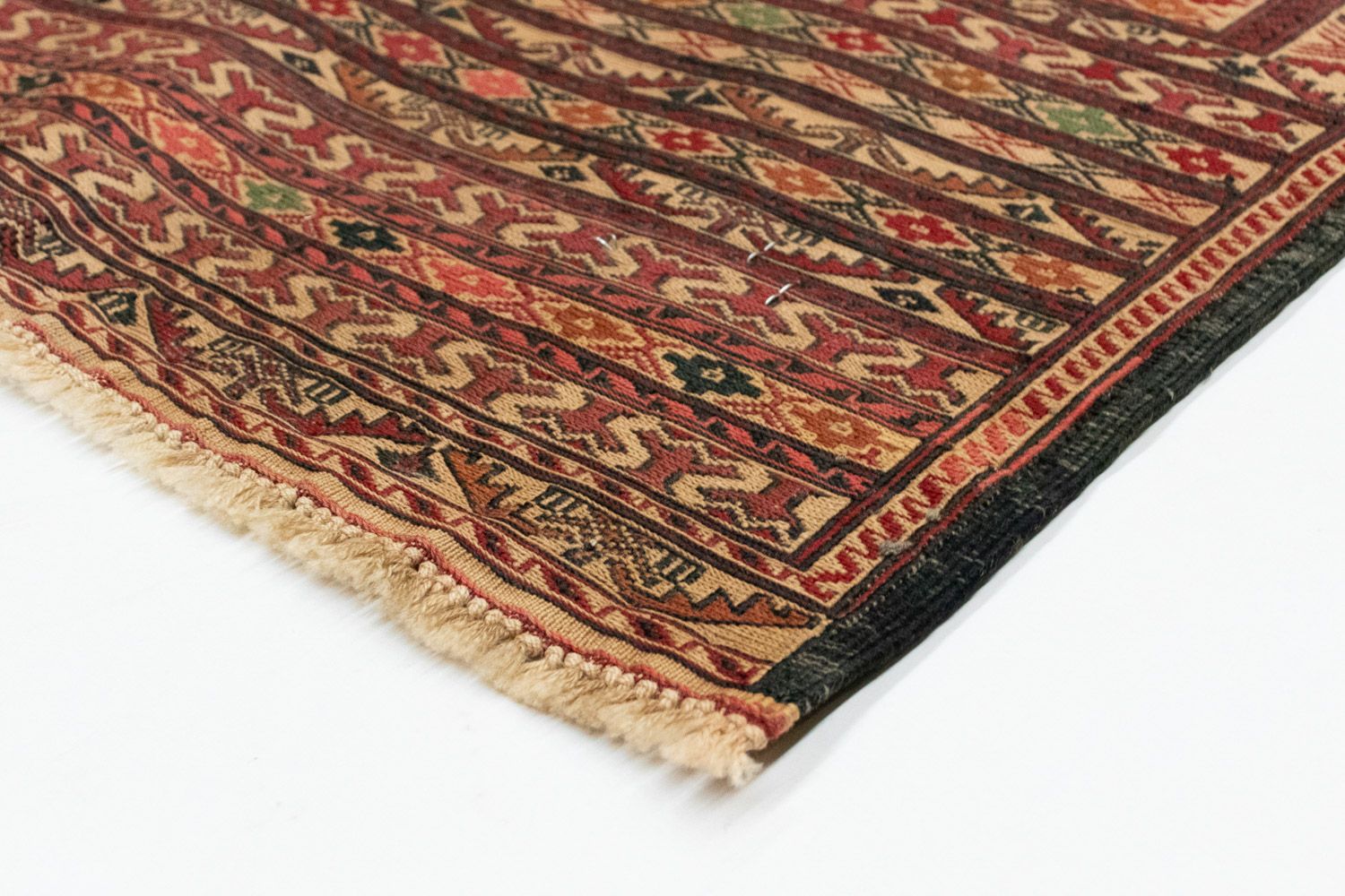 Tapete Kelim - Oriental - 140 x 96 cm - multicolorido