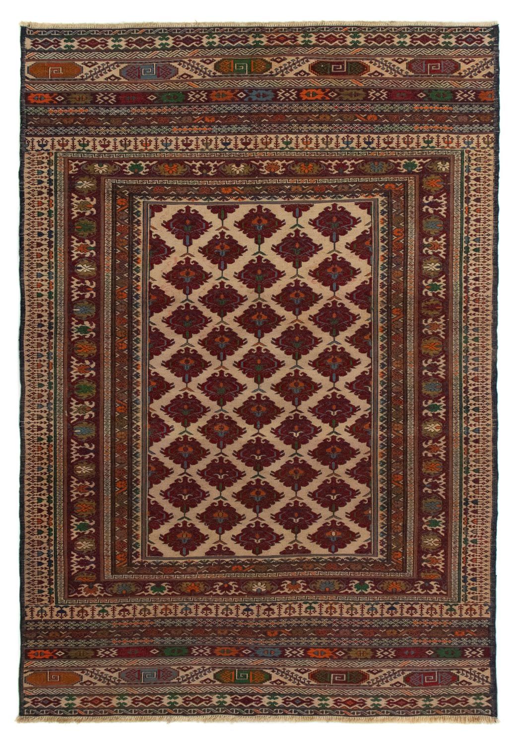 Tapis Kelim - Oriental - 142 x 97 cm - multicolore