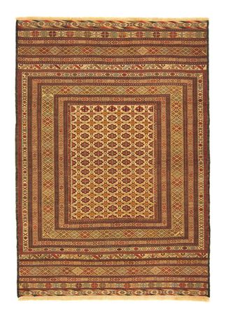 Kelim Carpet - orientalisk matta - 180 x 126 cm - flerfärgad