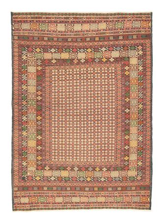 Kelim Carpet - orientalisk matta - 179 x 129 cm - flerfärgad