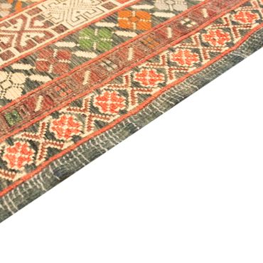 Tapete Kelim - Oriental - 179 x 129 cm - multicolorido