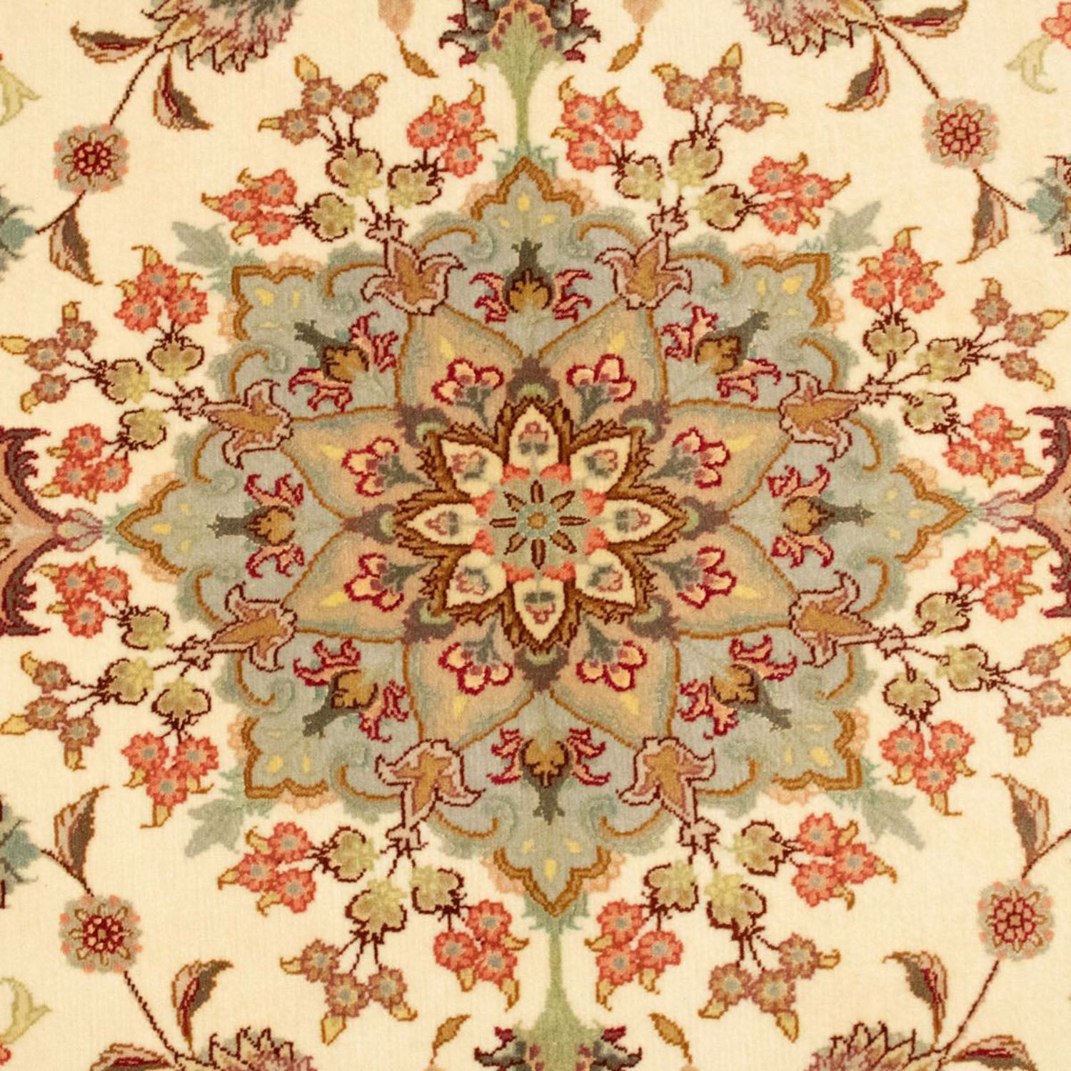 Dywan perski - Tabriz - Premium - 153 x 100 cm - beżowy