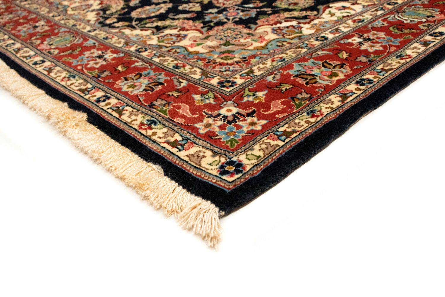 Perser Rug - Ghom - 152 x 103 cm - black