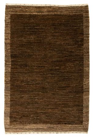 Tappeto Gabbeh - Indus - 90 x 58 cm - marrone scuro