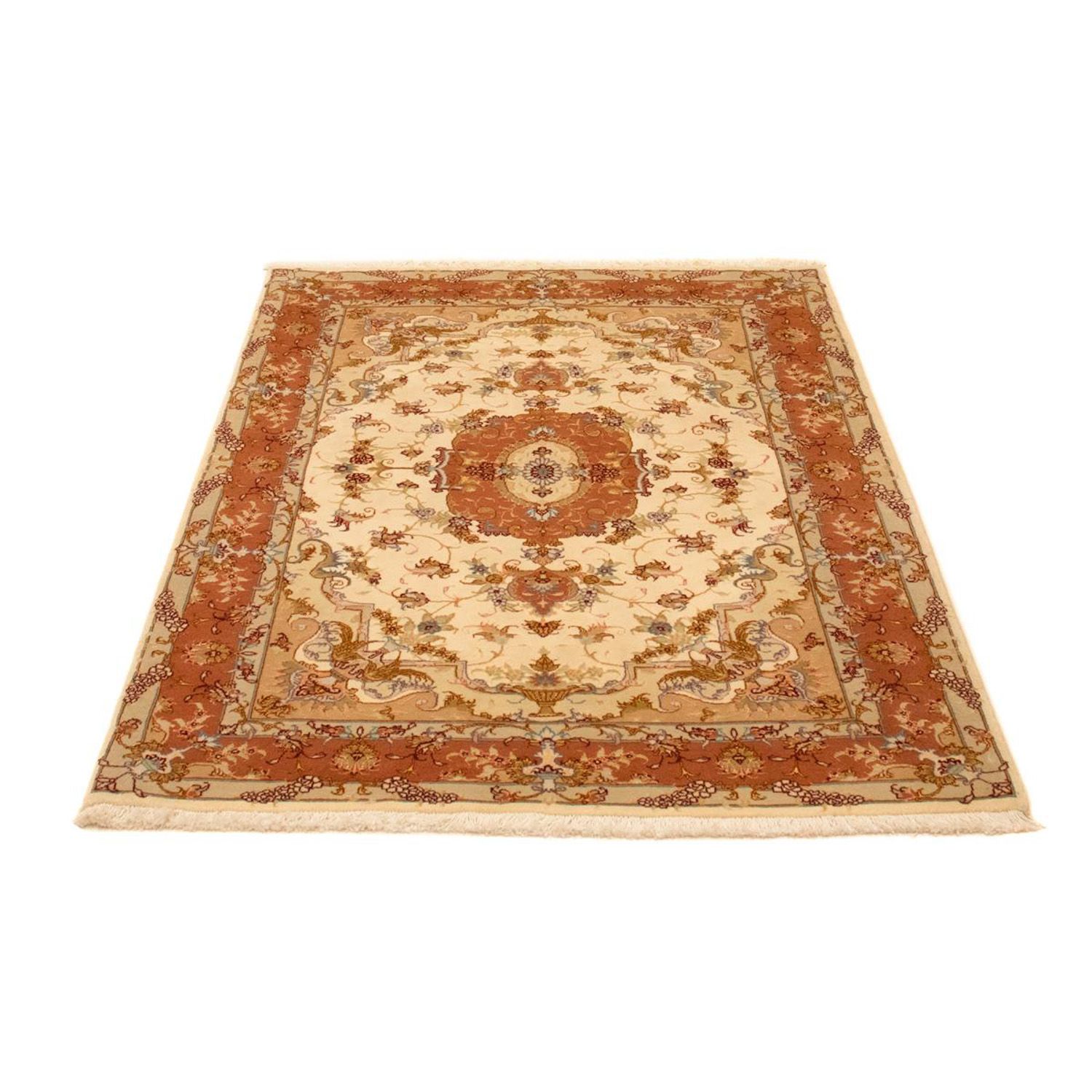 Tapis persan - Tabriz - Royal - 150 x 100 cm - beige