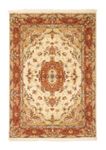 Alfombra Persa - Tabriz - Real - 150 x 100 cm - beige