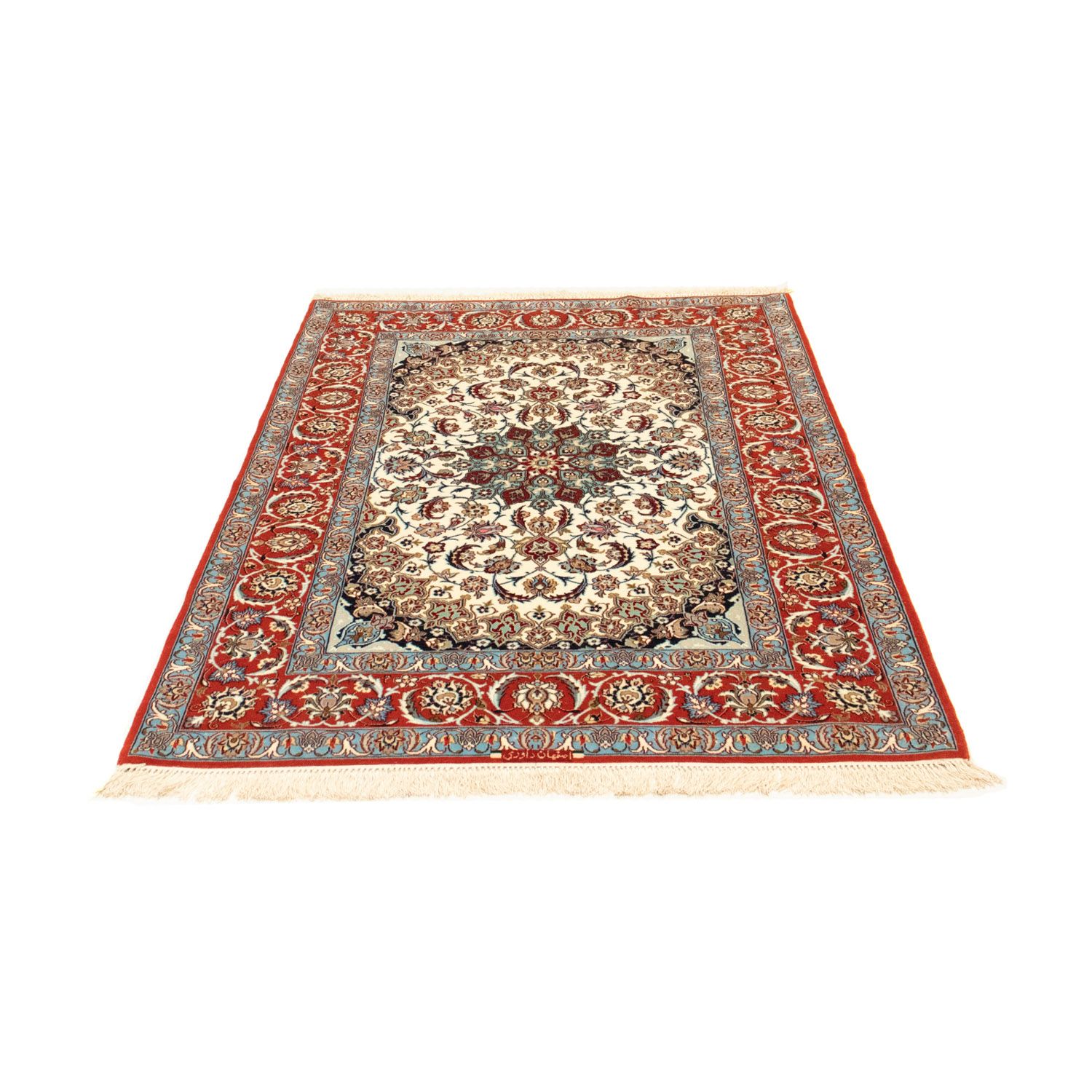 Tapis persan - Isfahan - Premium - 158 x 104 cm - beige