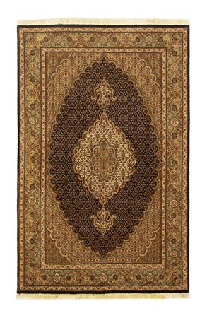 Tapete Persa - Tabriz - Royal - 159 x 101 cm - preto