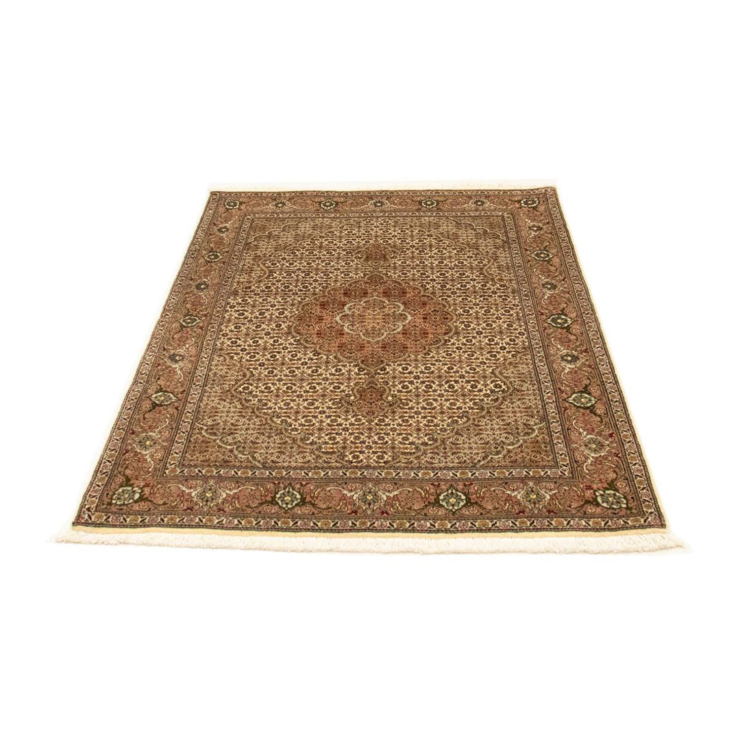 Perzisch tapijt - Tabriz - Royal - 149 x 101 cm - beige