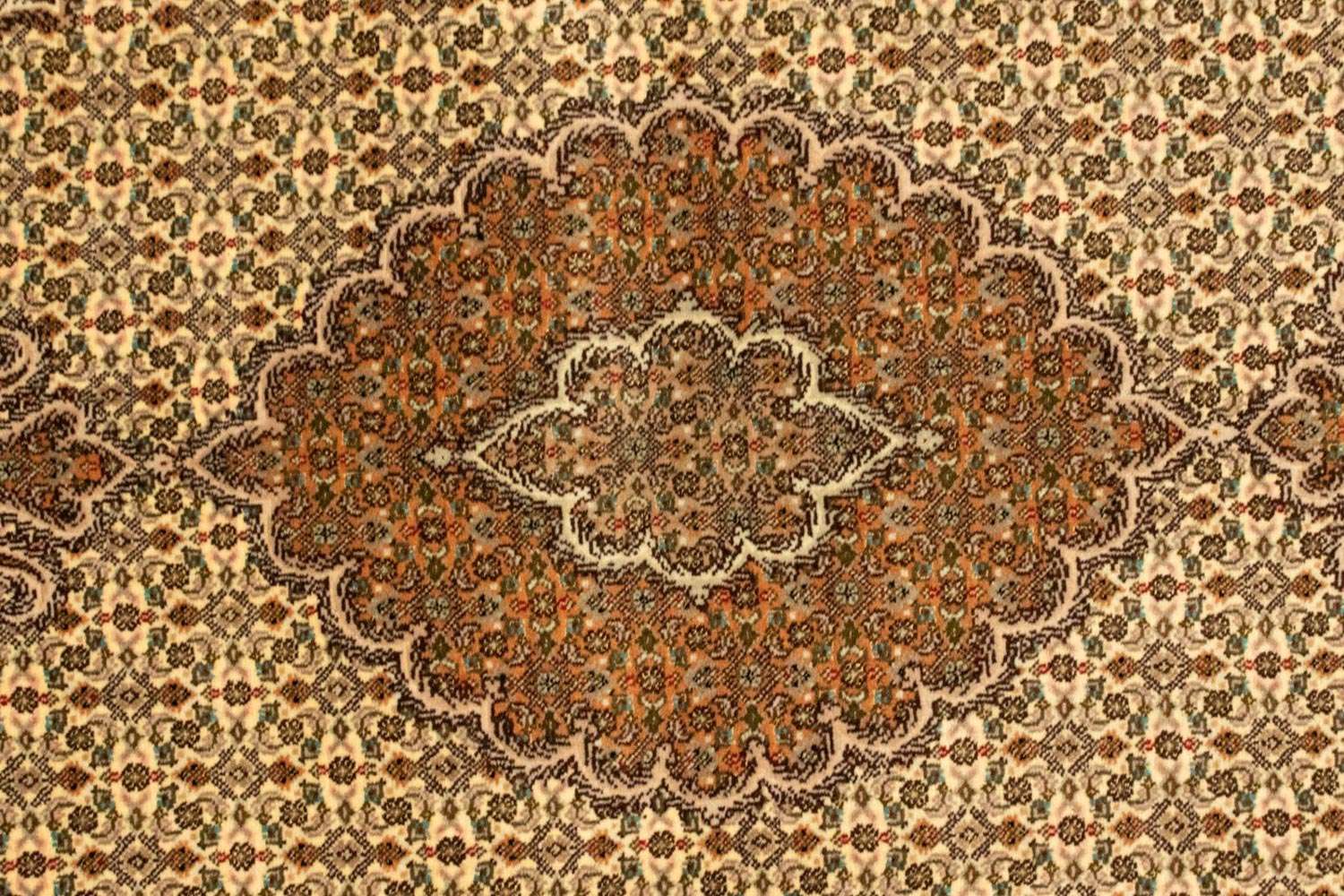 Perzisch tapijt - Tabriz - Royal - 160 x 103 cm - beige