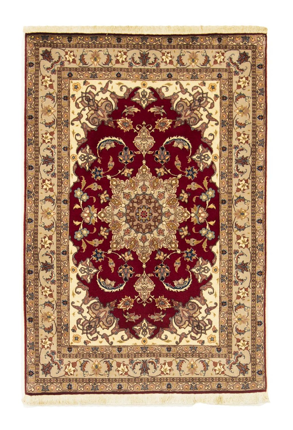 Perzisch tapijt - Tabriz - Royal - 150 x 100 cm - rood