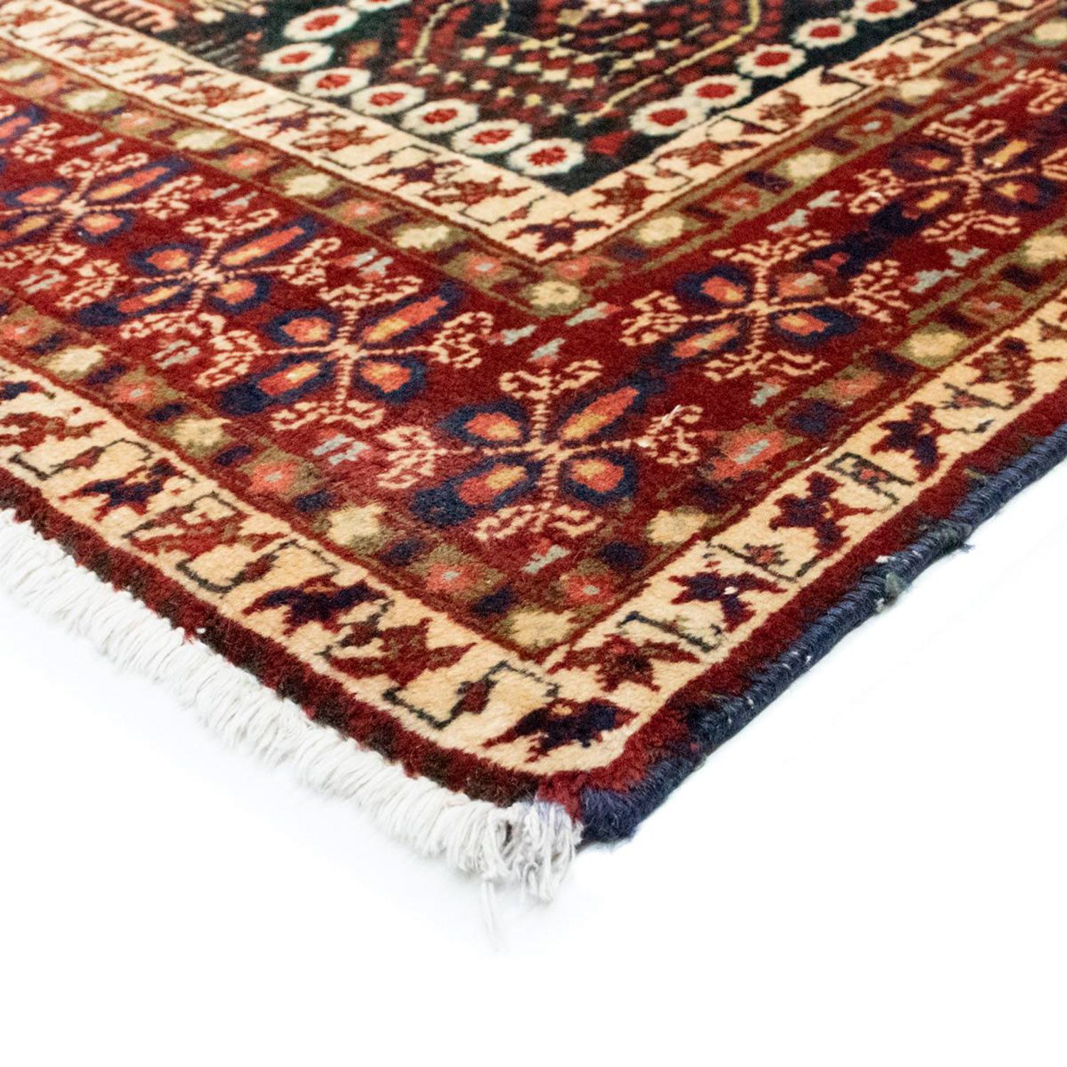 Tapis persan - Nomadic - 228 x 151 cm - bleu foncé