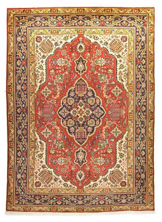 Tappeto Persero - Tabriz - Reale - 217 x 152 cm - rosso