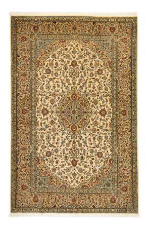 Alfombra persa - Keshan - 216 x 142 cm - beige