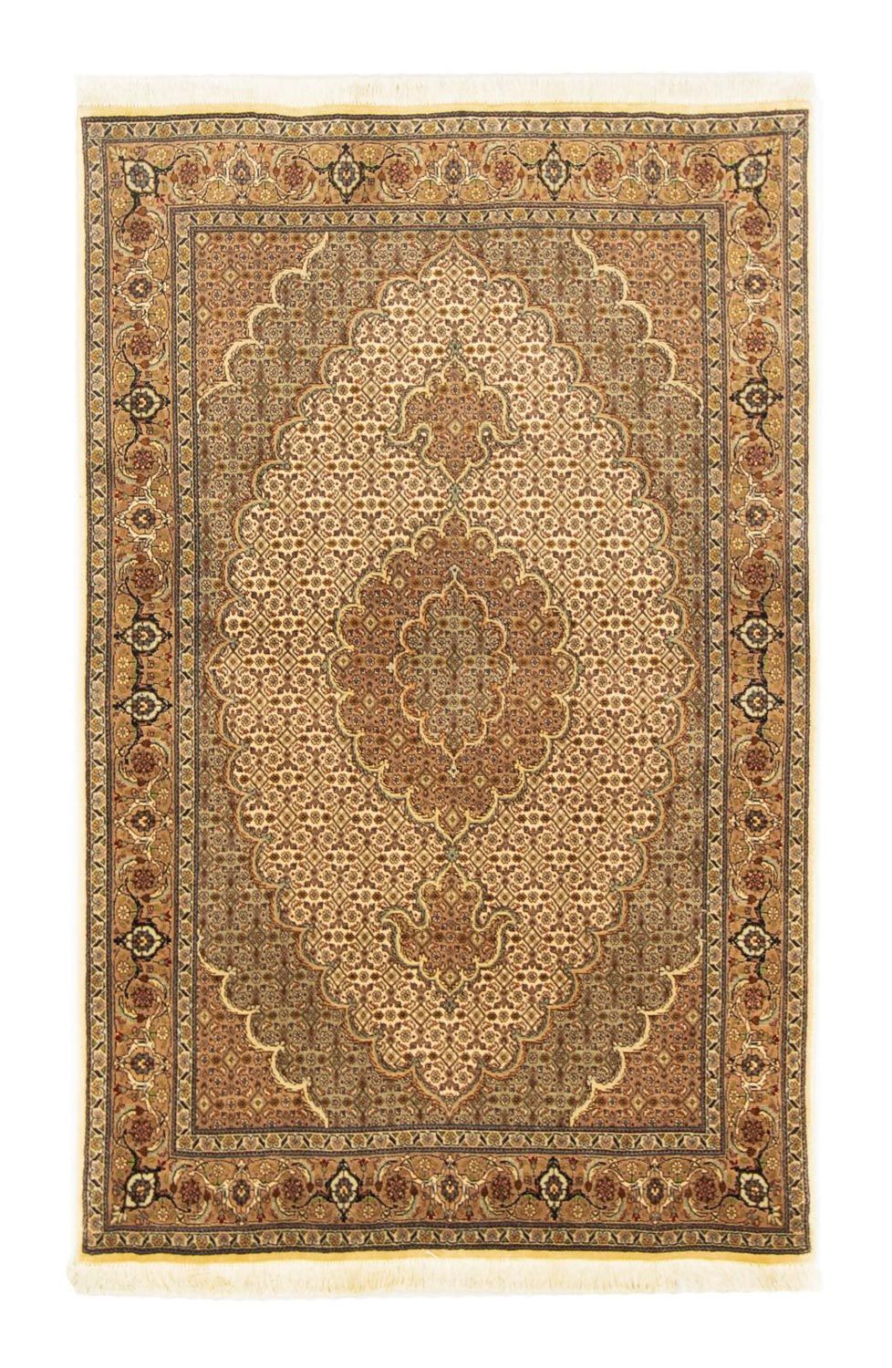 Tapete Persa - Tabriz - Royal - 154 x 100 cm - bege