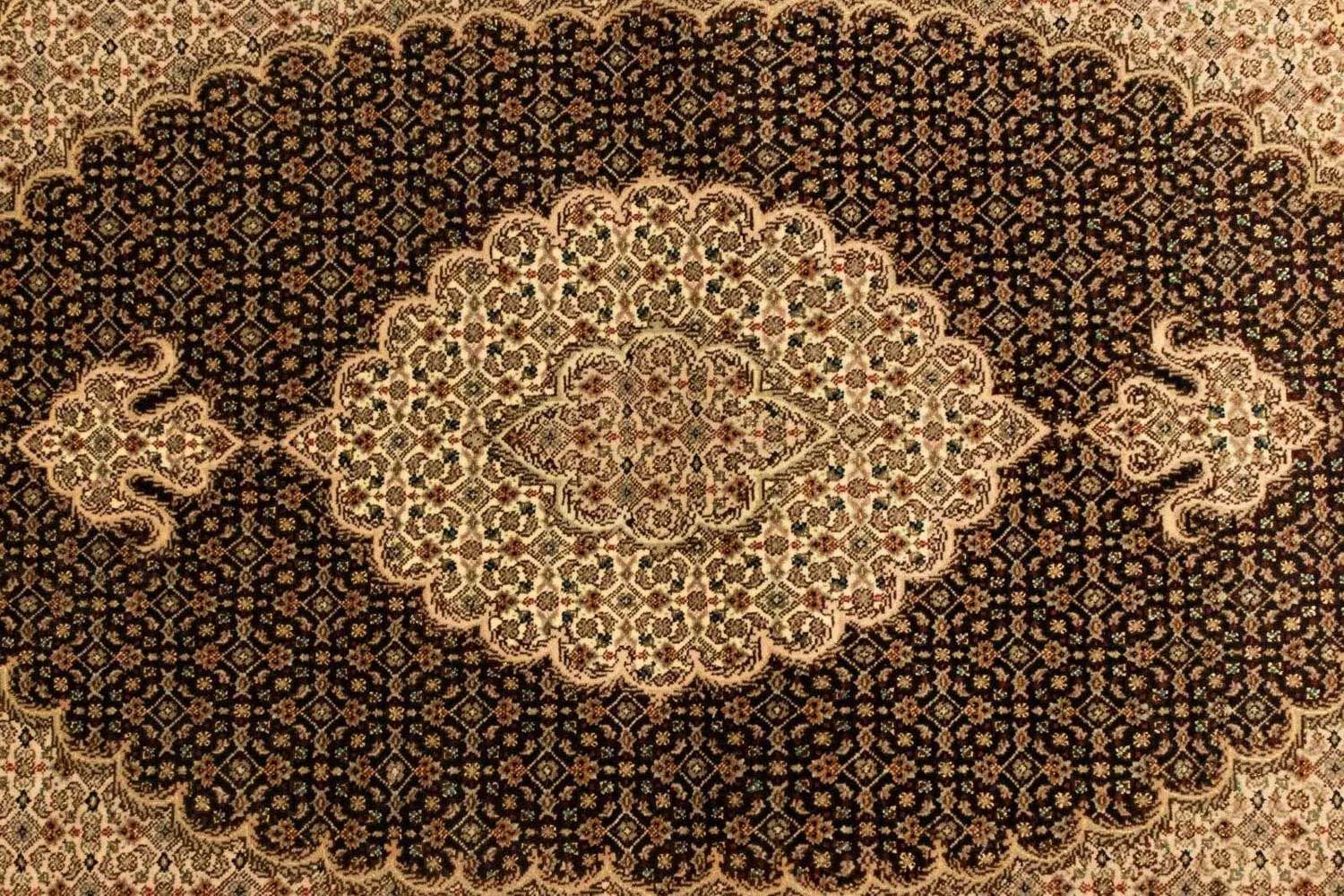 Tapete Persa - Tabriz - Royal - 156 x 102 cm - preto