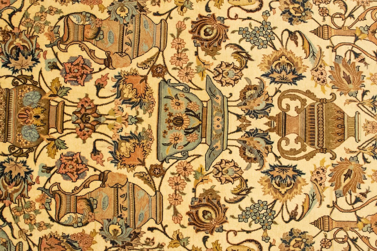 Persisk tæppe - Ghom - 171 x 106 cm - beige