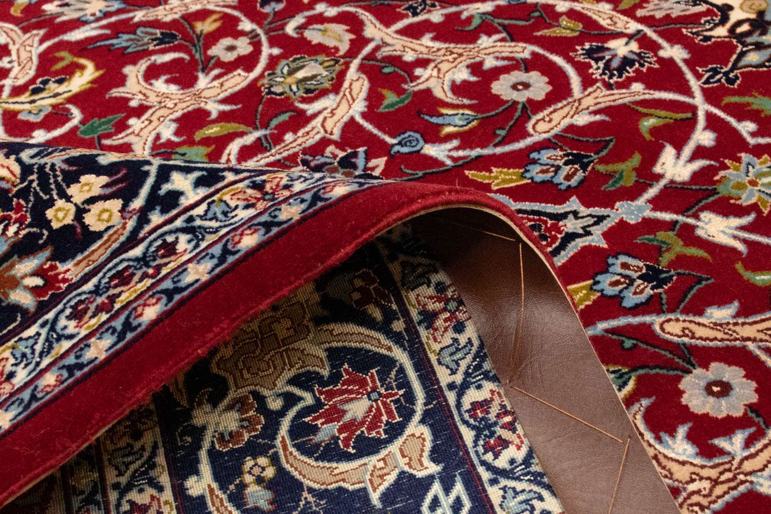 Persisk matta - Isfahan - Premium - 169 x 112 cm - röd