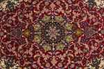 Tappeto Persero - Isfahan - Premio - 169 x 112 cm - rosso