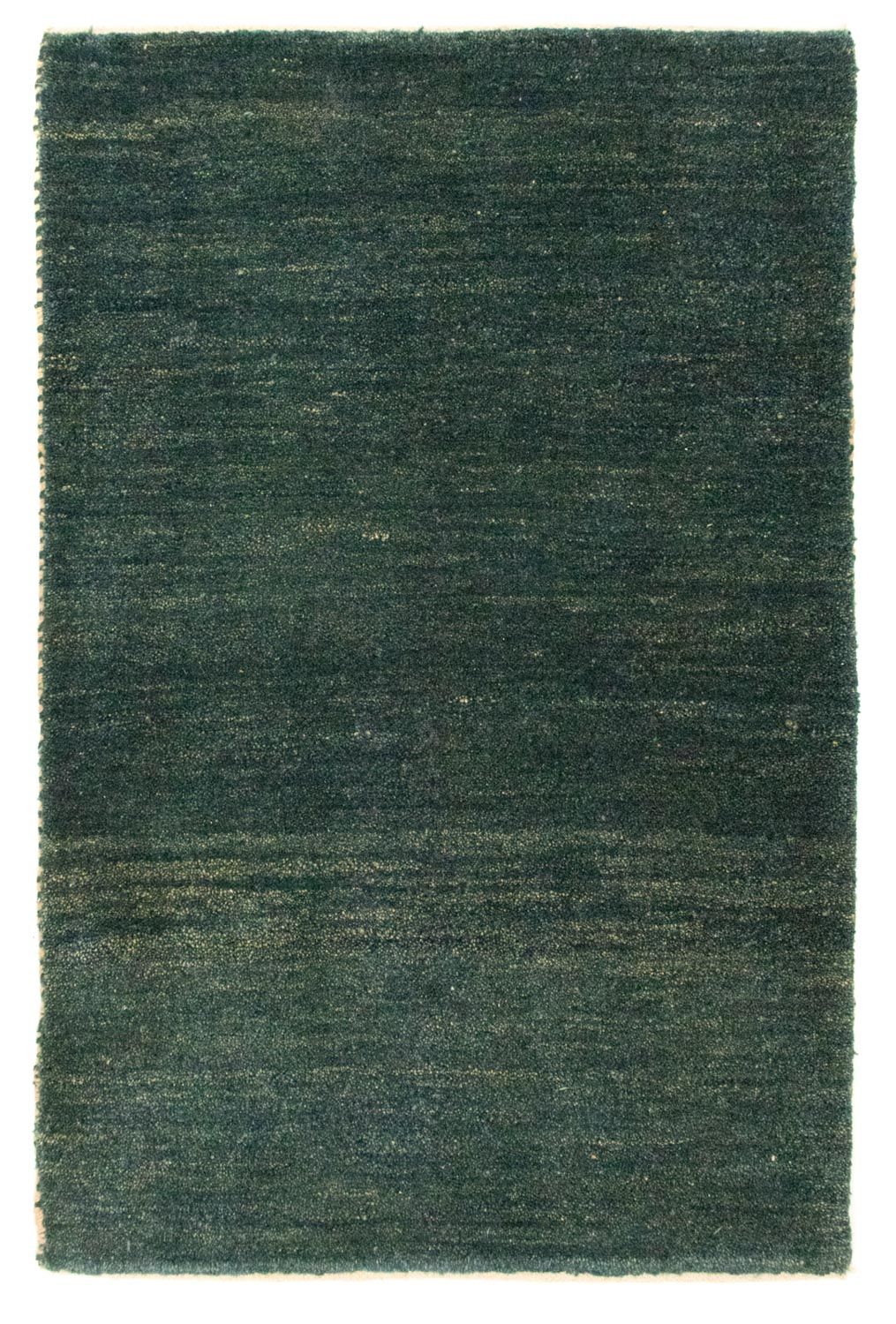 Alfombra Gabbeh - Persa - 91 x 60 cm - verde marino