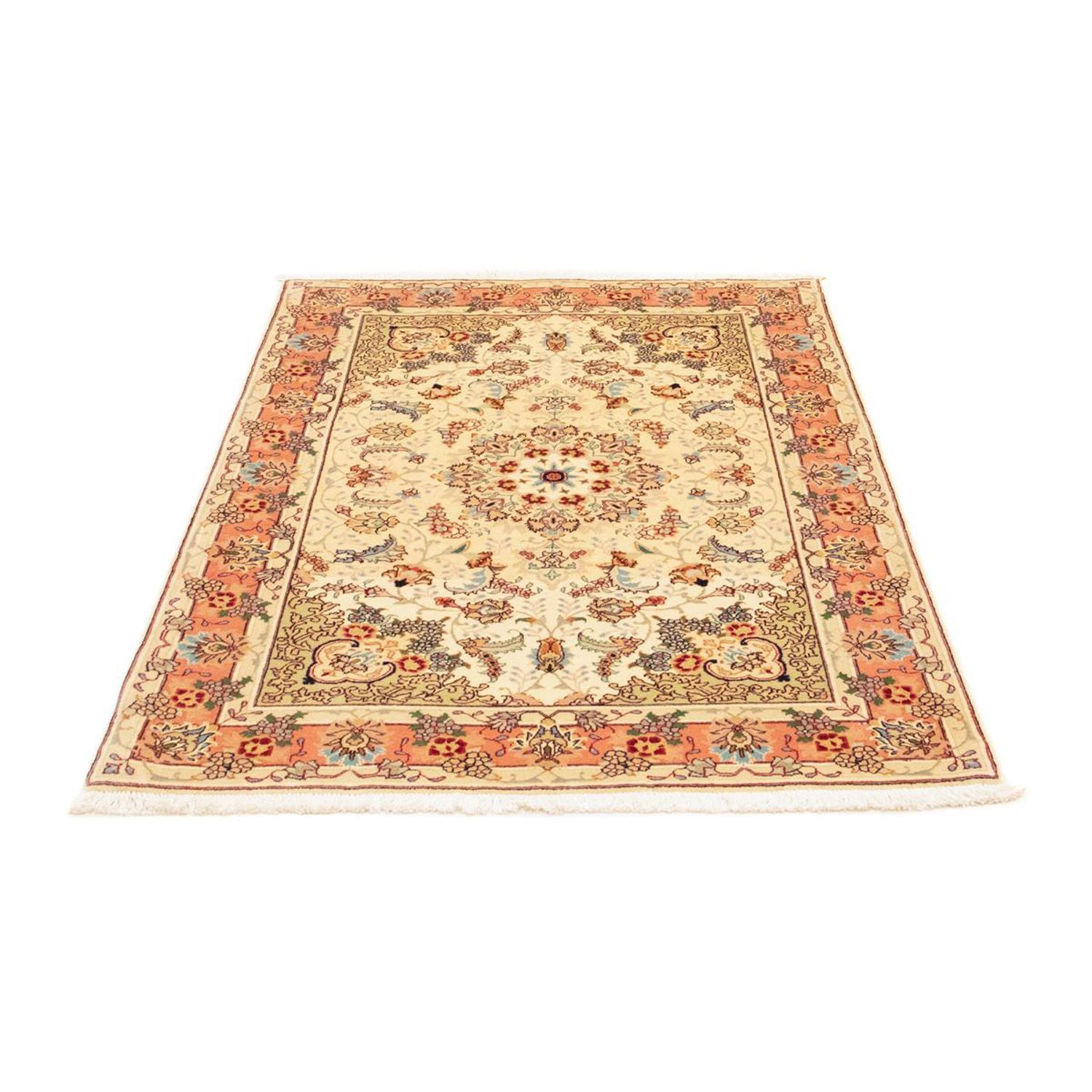 Alfombra Persa - Tabriz - Real - 148 x 102 cm - beige