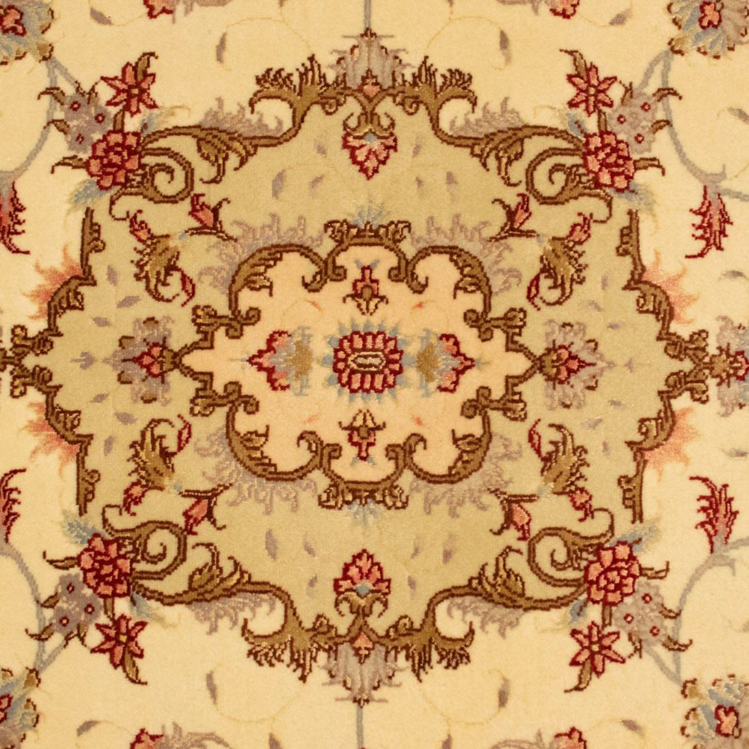 Tapis persan - Tabriz - Royal - 148 x 103 cm - beige