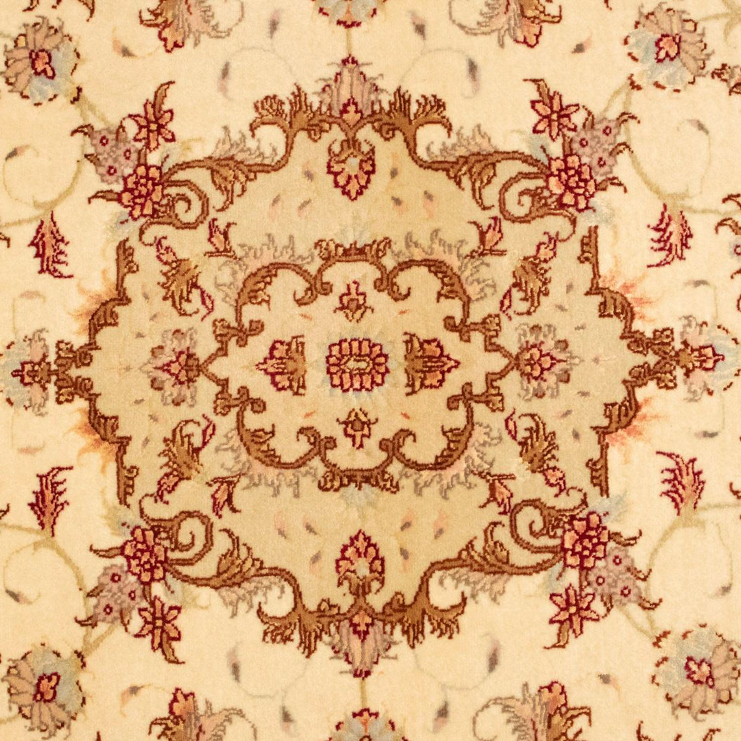 Persisk tæppe - Tabriz - Royal - 146 x 103 cm - beige