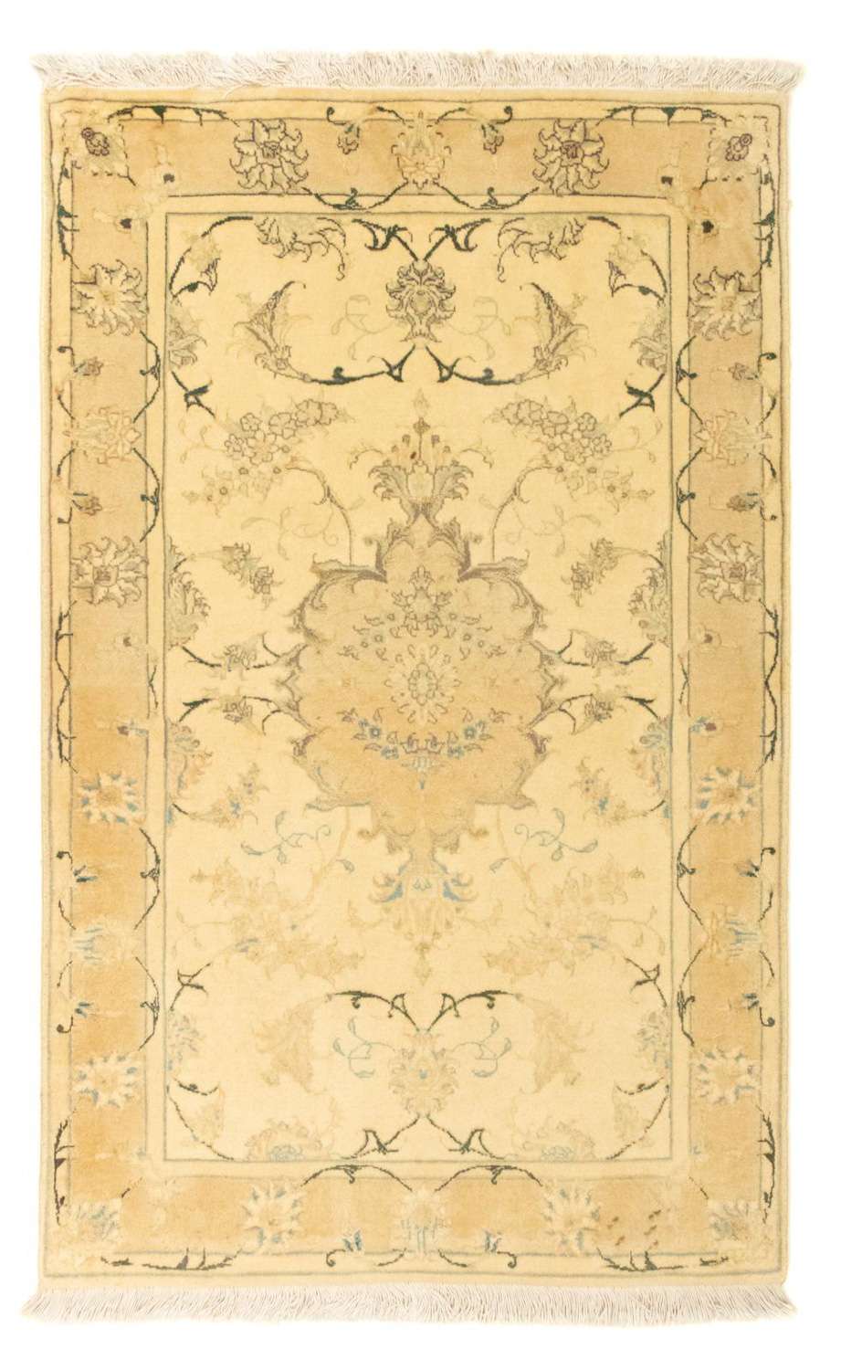 Persisk matta - Tabriz - Royal - 107 x 68 cm - beige
