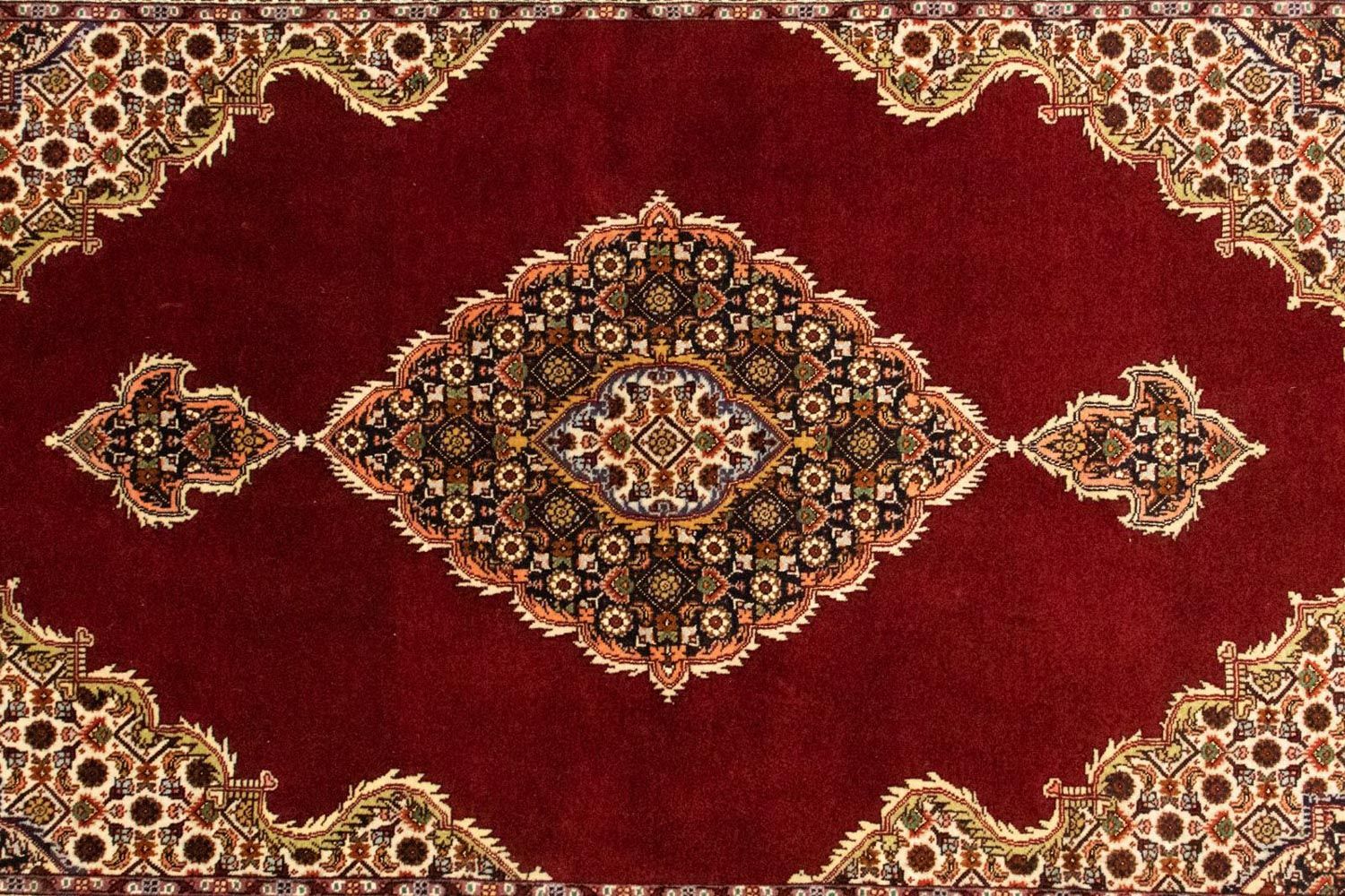 Dywan perski - Tabriz - Królewski - 165 x 106 cm - czerwony