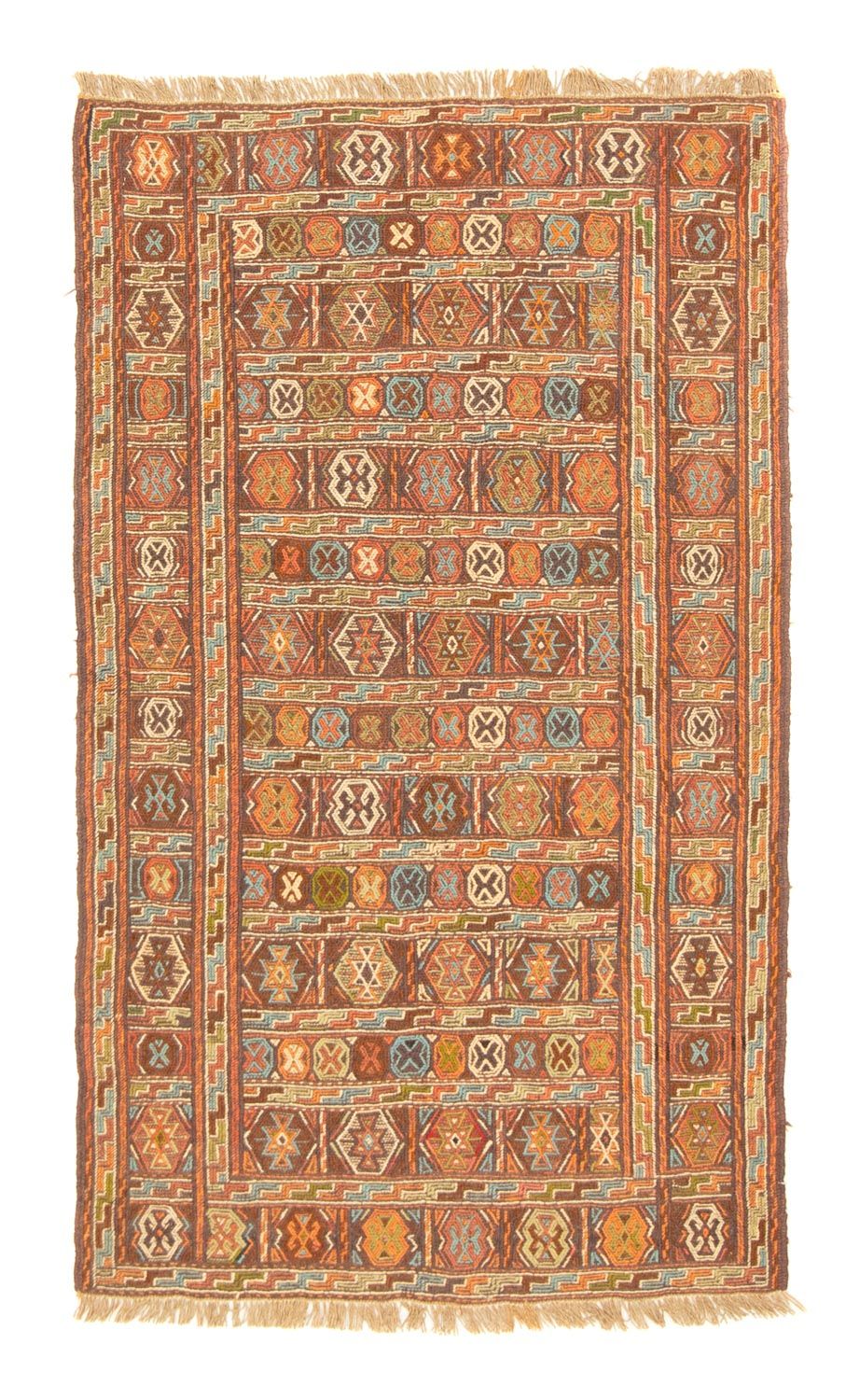 Alfombra Kelim - Oriental - 166 x 99 cm - naranja