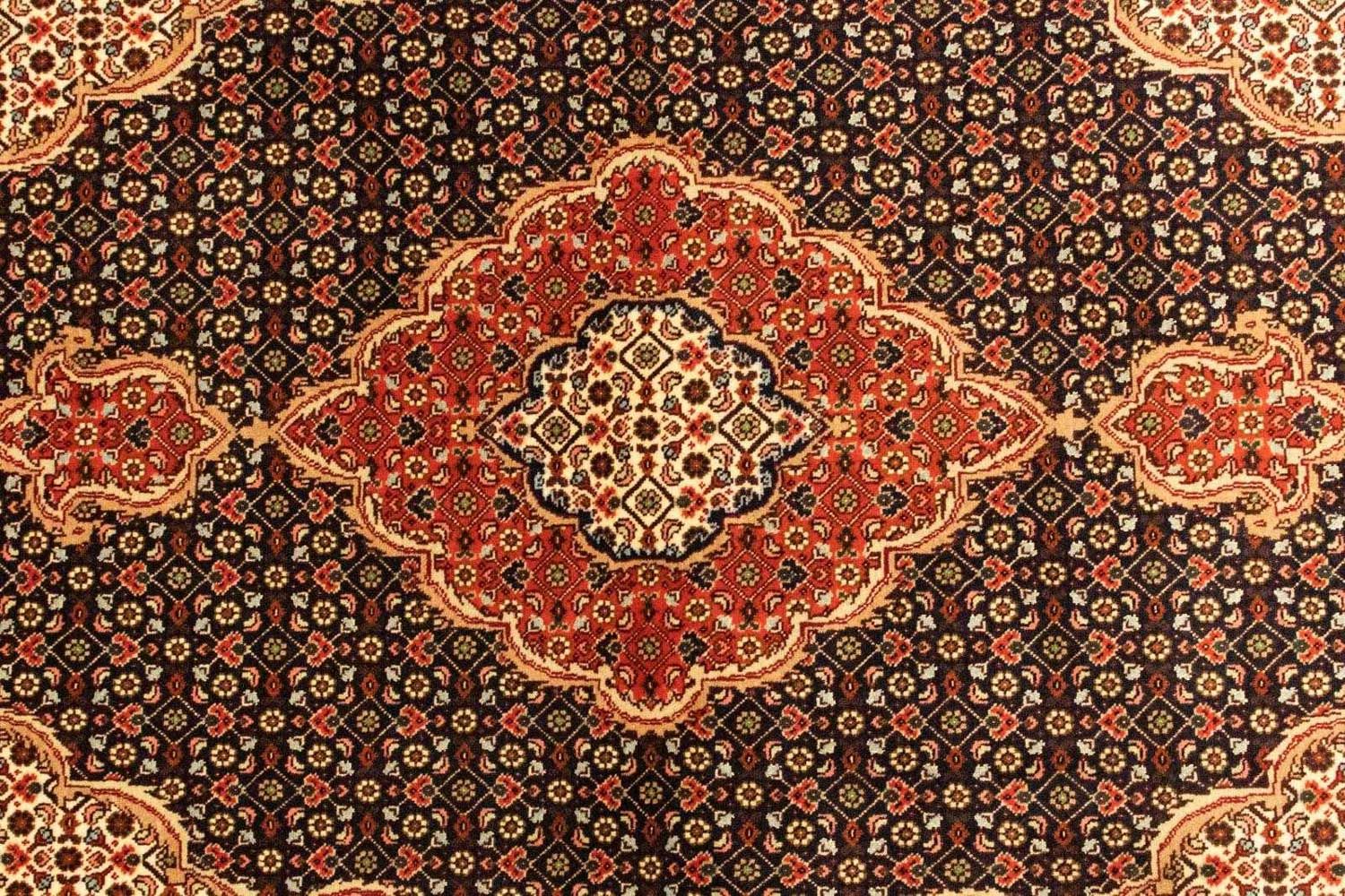 Dywan perski - Tabriz - Królewski - 158 x 100 cm - czarny