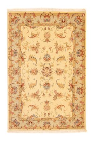 Perzisch tapijt - Tabriz - Royal - 150 x 101 cm - beige