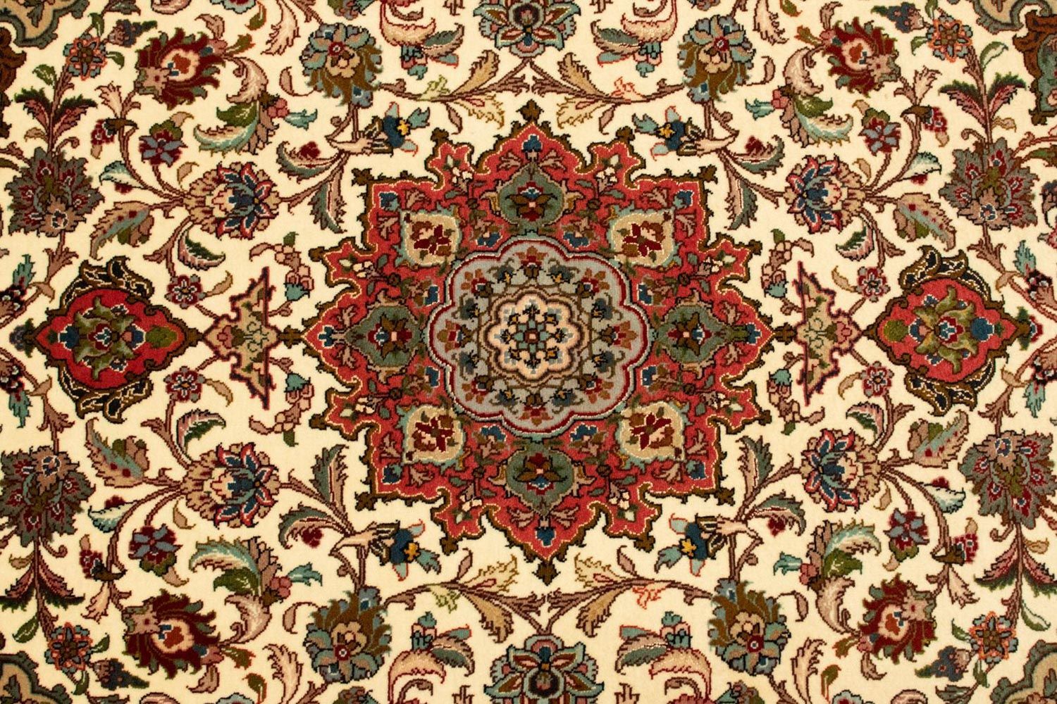 Tapis persan - Tabriz - Royal - 155 x 103 cm - beige