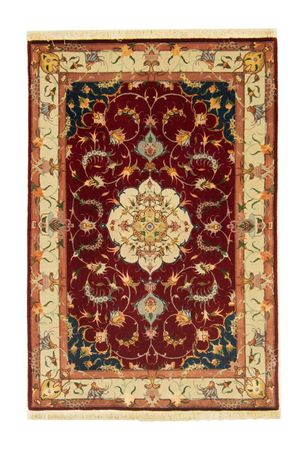 Perzisch tapijt - Tabriz - Royal - 149 x 100 cm - rood