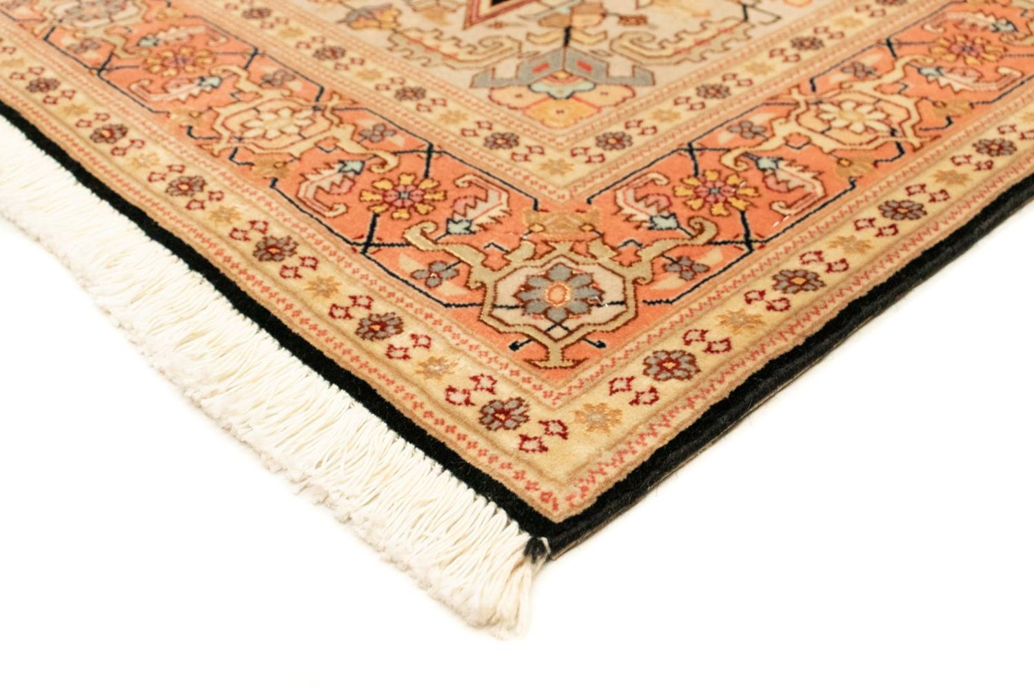 Perzisch tapijt - Tabriz - Royal - 153 x 100 cm - donkerblauw