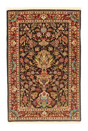 Perser Rug - Ghom - 156 x 102 cm - black