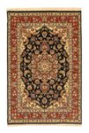 Tapis persan - Ghom - 149 x 102 cm - noir