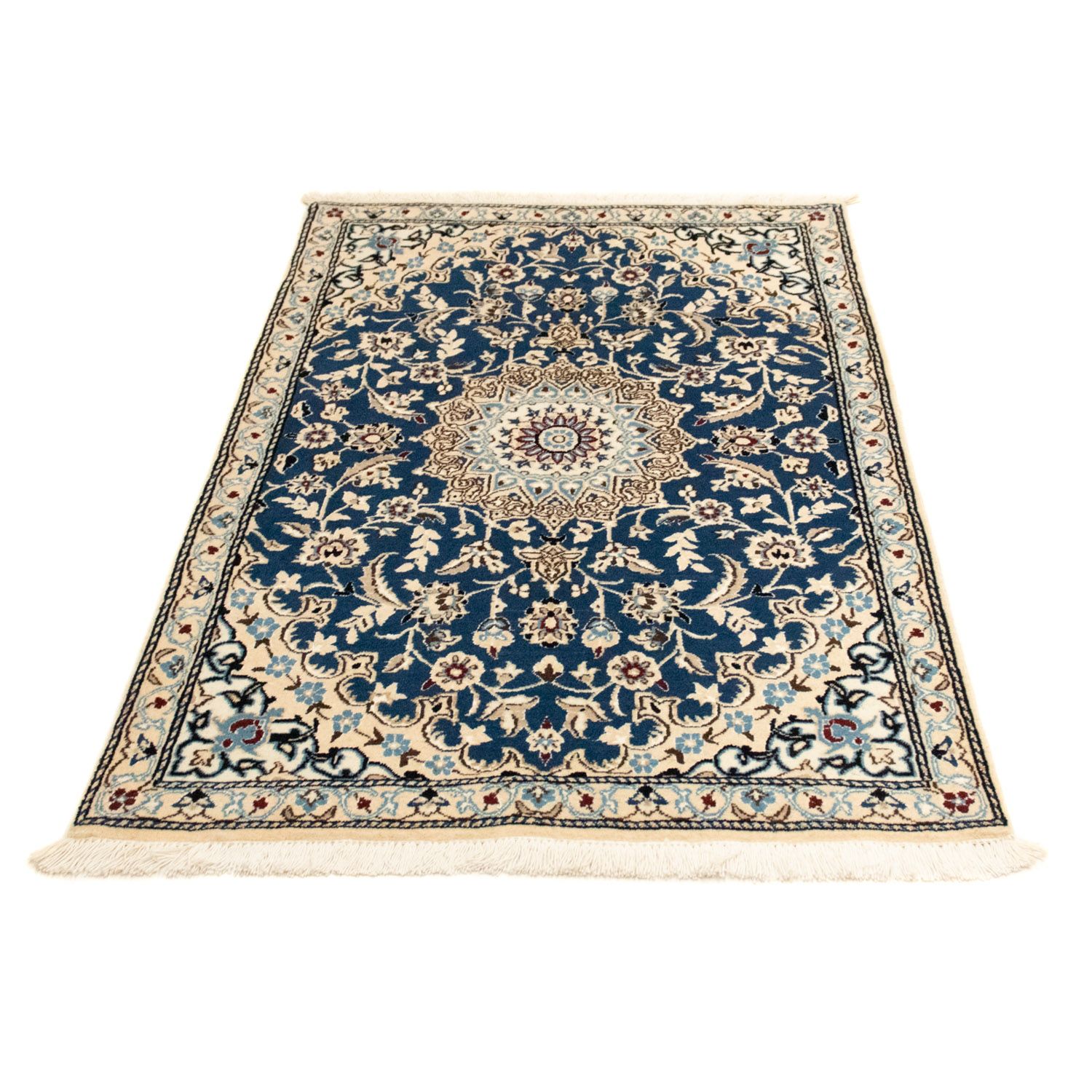 Tappeto Persero - Nain - Reale - 133 x 85 cm - blu