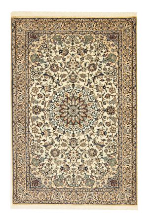 Tapis persan - Nain - Premium - 150 x 99 cm - beige