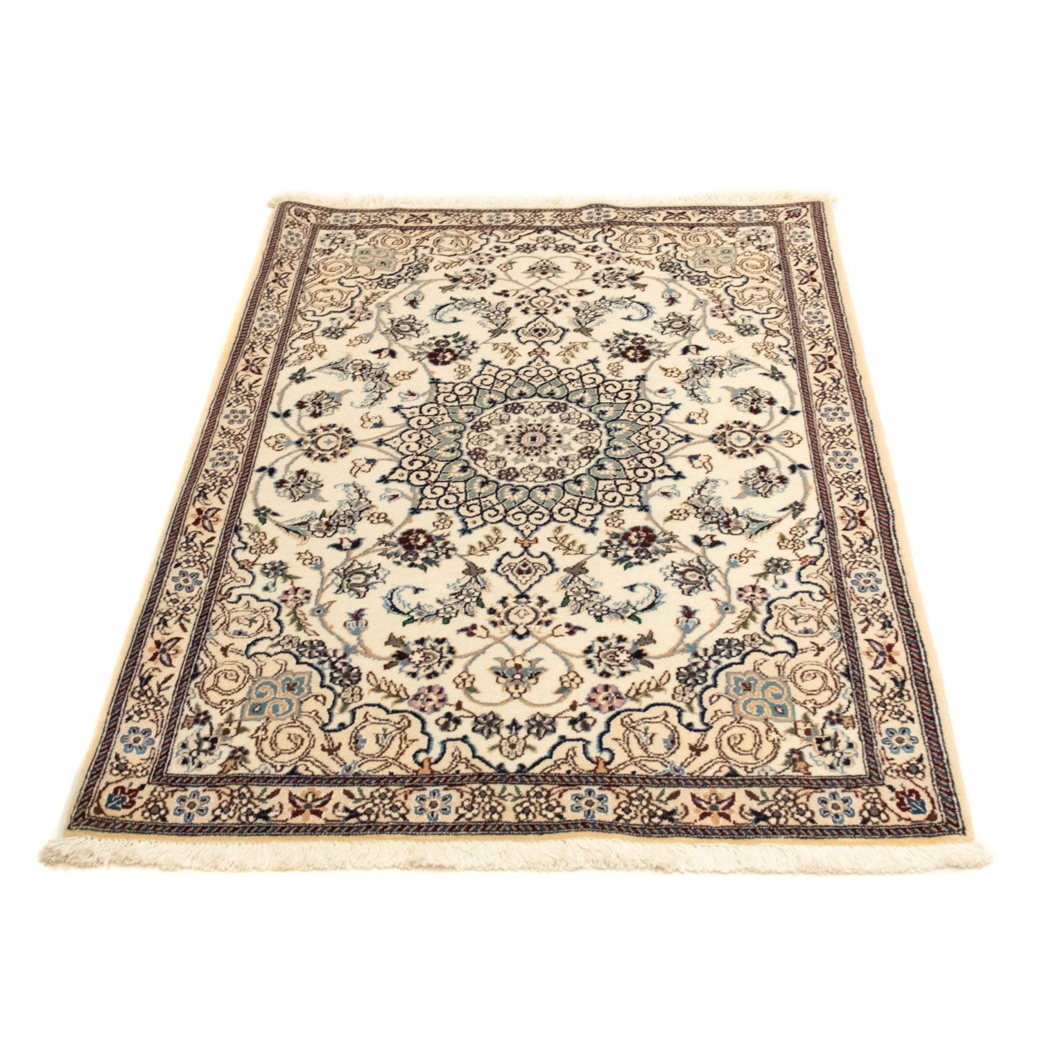 Tappeto Persero - Nain - Reale - 135 x 88 cm - beige