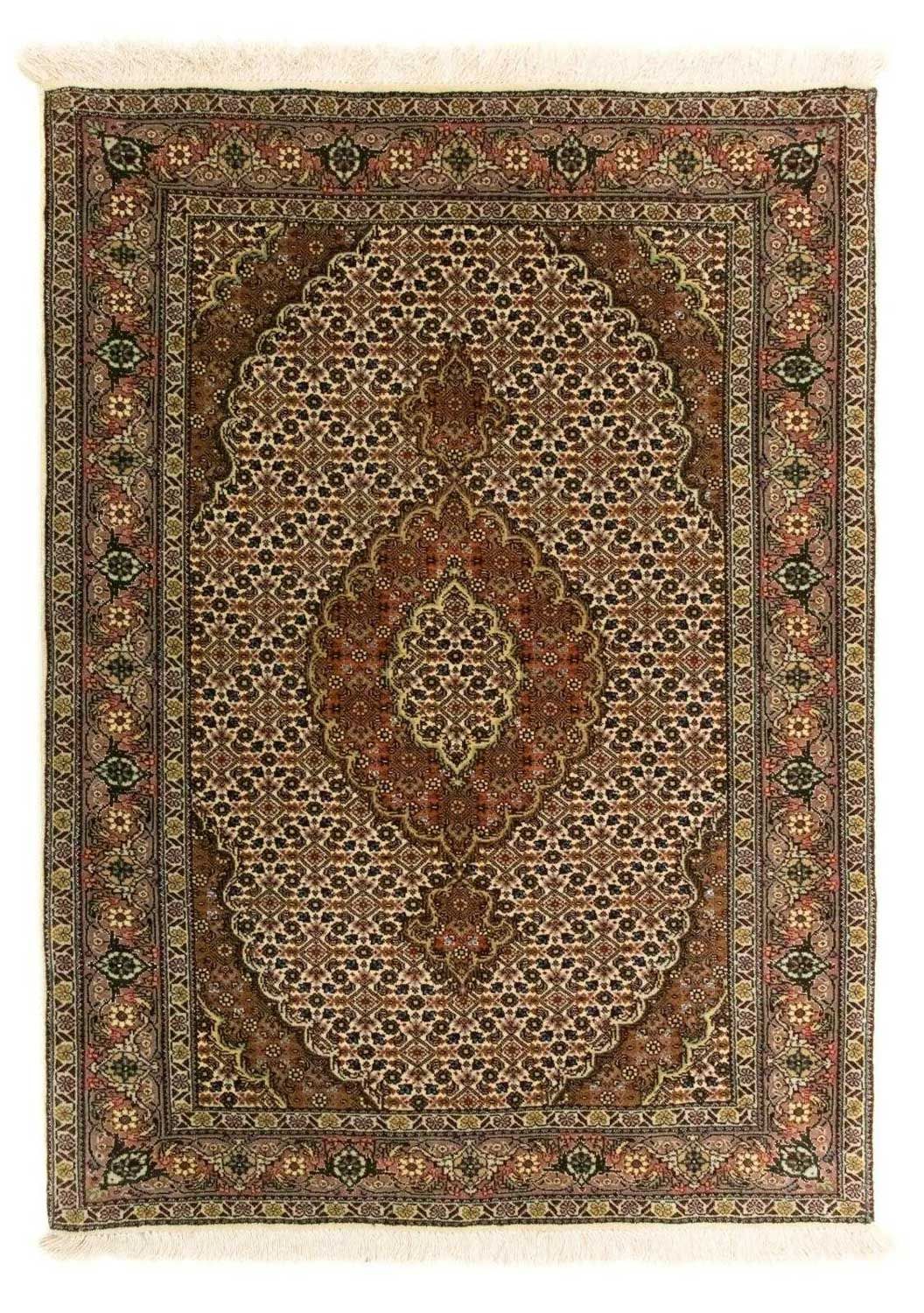 Perzisch tapijt - Tabriz - Royal - 113 x 84 cm - beige