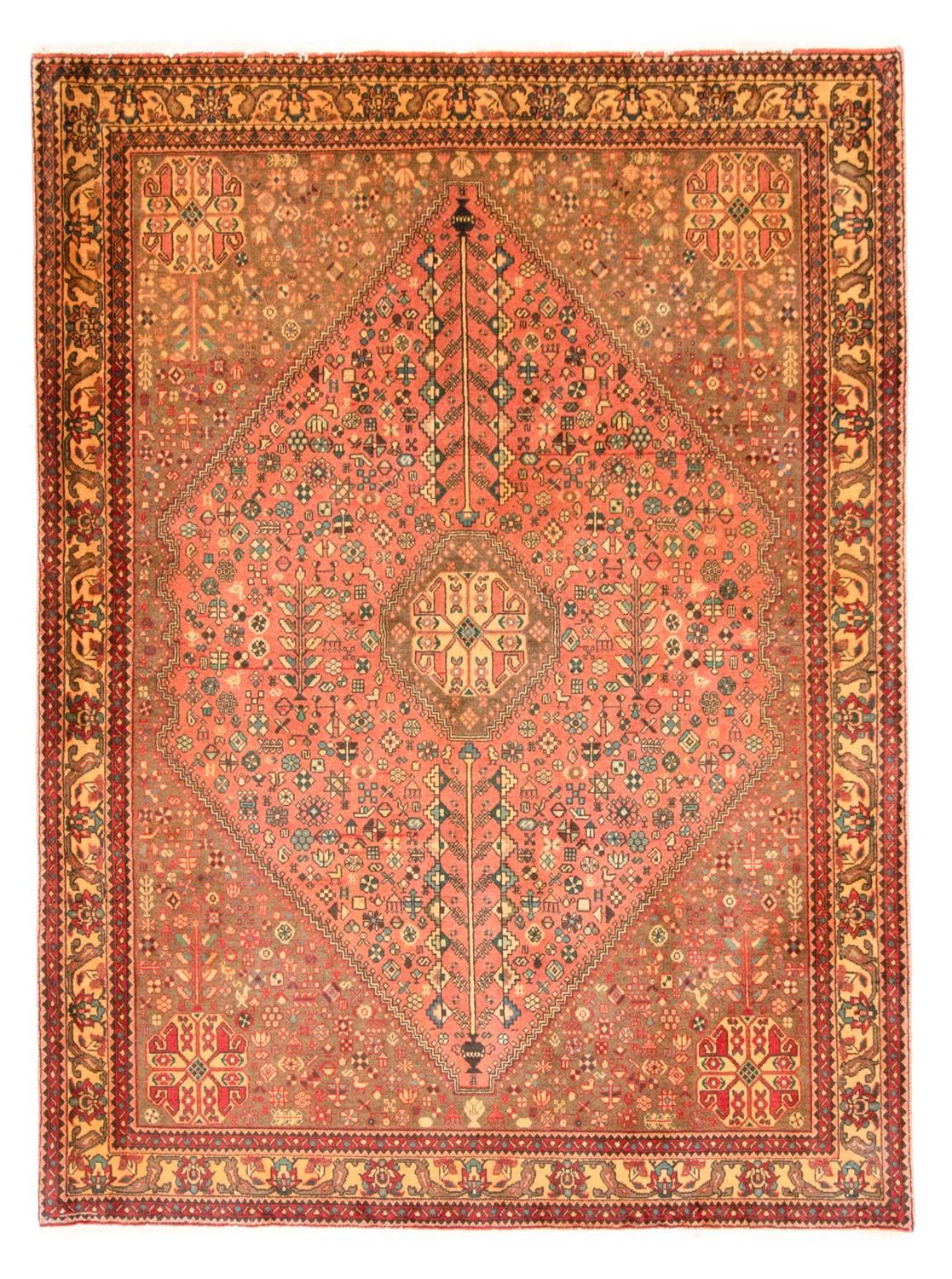 Perzisch Tapijt - Nomadisch - 197 x 153 cm - rood