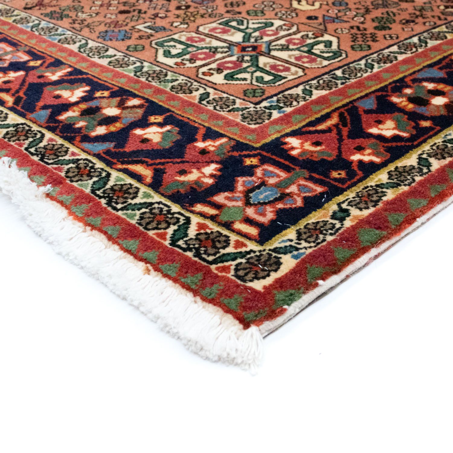 Persisk teppe - Nomadisk - 193 x 149 cm - beige