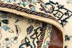 Perzisch tapijt - Nain - Koninklijk - 132 x 87 cm - beige